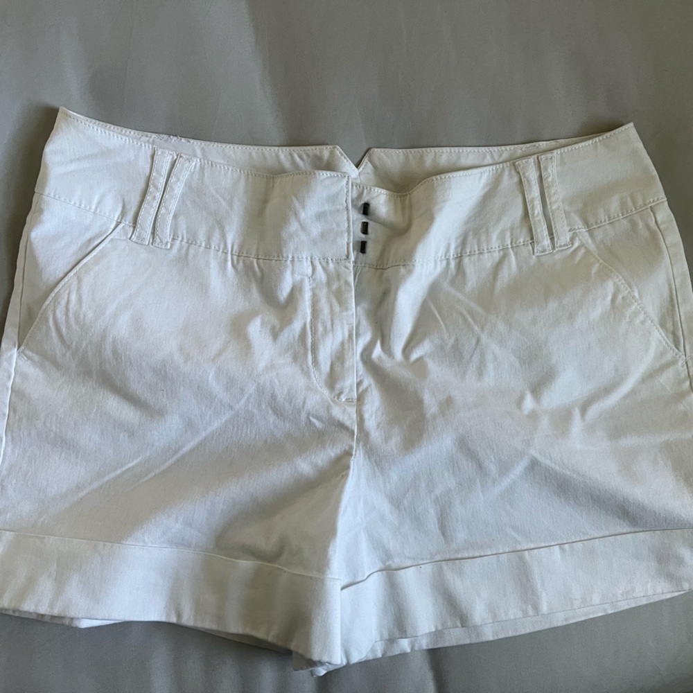 Express White Shorts